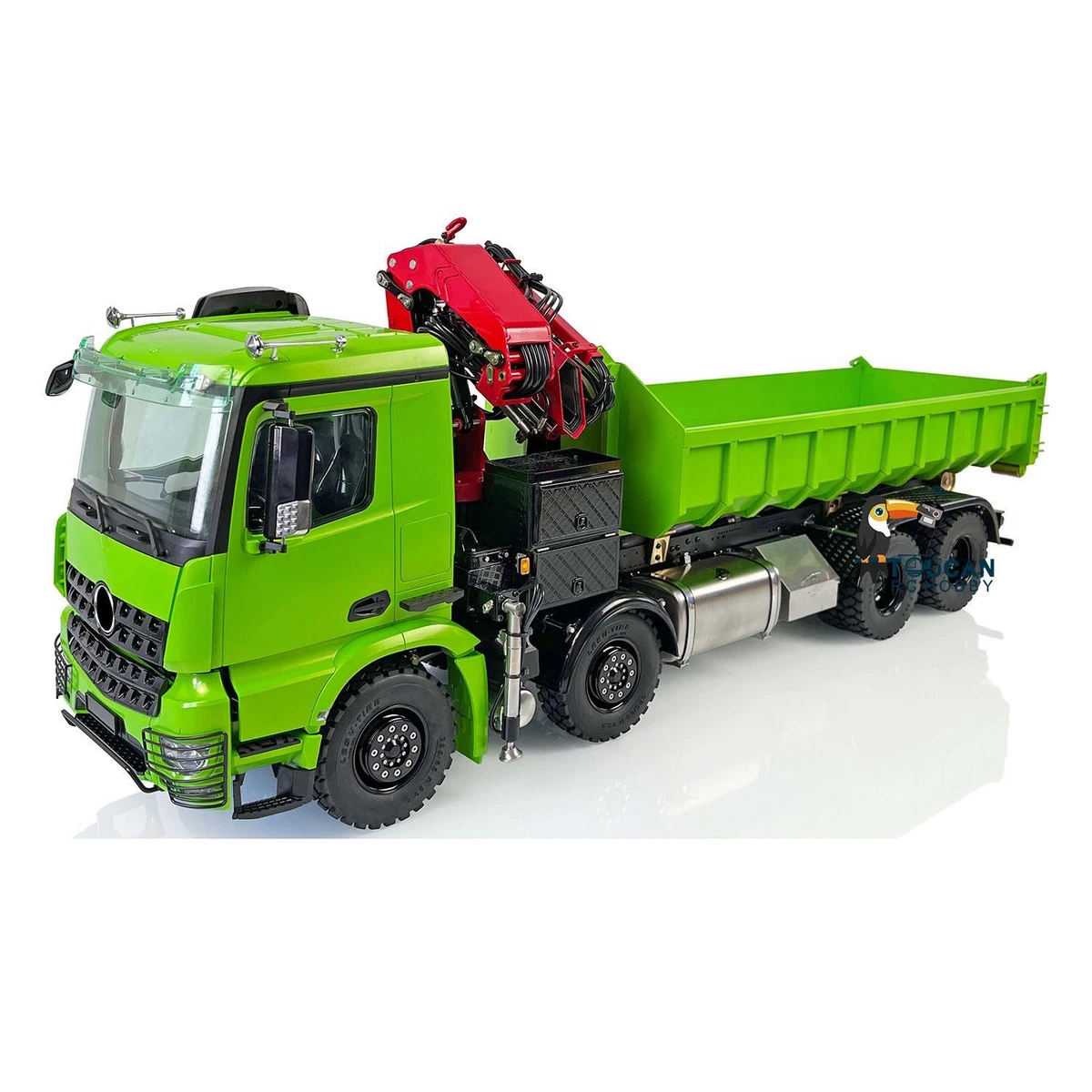 LESU 8x8 RC 1 14 Hydraulic Crane Dumper Truck for Arocs Electric Tipper