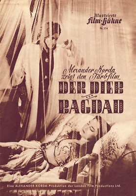 '' Der Dieb von Bagdad '' mit Conrad Veidt - IFB 374 (596)