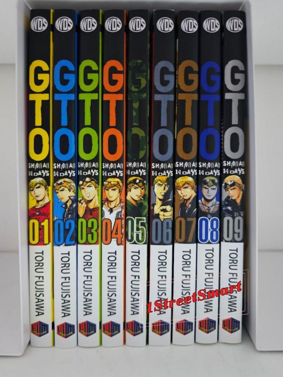 GTO 14 Days In Shonan Manga Comic English Version Set Vol. 1-9