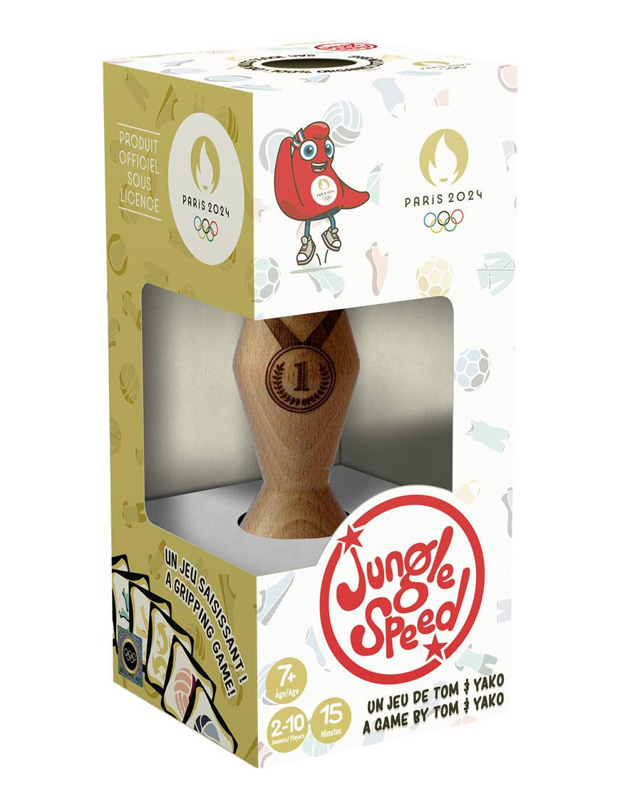 Jungle Speed Paris 2024 - Le Cadeau Souvenir Idéal pour les Passionnés de Jeux et de Sport