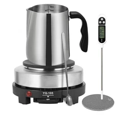 SAEUYVB Candle Making kit with Hot Plate,Candle Making Supplies,Candle Making...