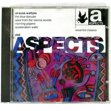 Aspects ~ Strauss Waltzes (CD Album, 1991 Conifer) English Chamber