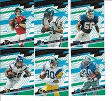 2019 PANINI PRESTIGE FOOTBALL LOT OF 6 BANNER SEASON INSERT CARDS