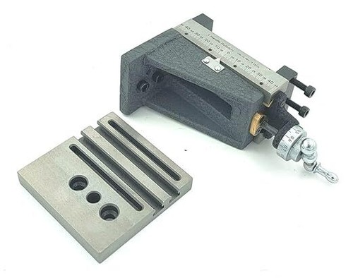 Mini diapositiva de fresado vertical con placa base - montaje directo en mini torno 7 x 14 - Imagen 23 de 35