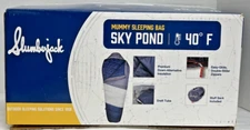 Brand New-Slumberjack Sky Pond Mummy Sleeping Bag 40F degrees, Camping-Adults