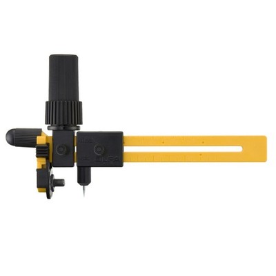 Olfa Kreiscutter CMP-3 mit Rollklinge für Kreise von 4 bis 22 cm