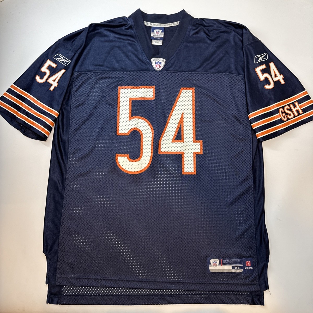 Chicago Bears Brian Urlacher Jersey #54 Reebok On Field Authentic