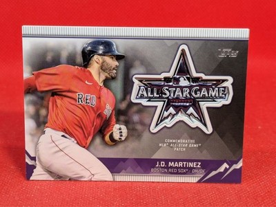 2021 Topps Update MLB ASG Commemorative Sleeve Logo JD Martinez #ASGP-JM Patch