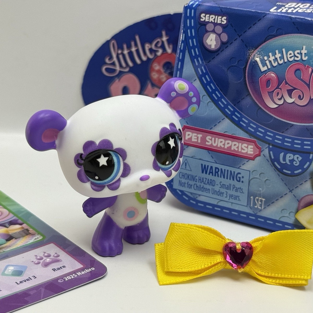 PANDA BEAR #G7 #225 - Authentic Littlest Pet Shop - Hasbro LPS | eBay