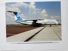Uzbekistan AW IL-76td Cargo Aircraft UK-76811 Sharjah 1997 VTG Photo