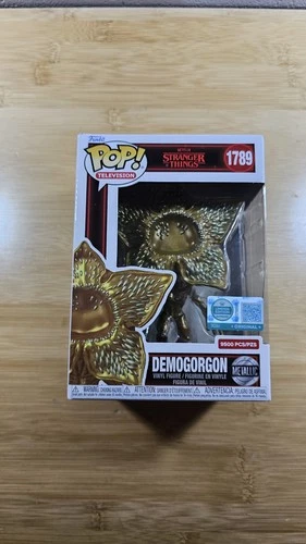 Funko POP! #1789 Stranger Things Gold Demogorgon Supreme LE9500 + Protector 