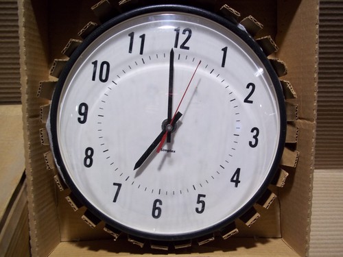 NEW Simplex 6310-9221 Wall Clock 1-12 0643512 - 第 3/4 張圖片