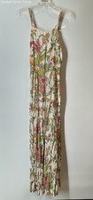Zara Womens Multicolor Floral Print Sleeveless One-Piece Jumpsuit Size S