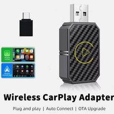 Wireless CarPlay Adapter for iPhone USB Wireless Dongle Fast Auto Connect