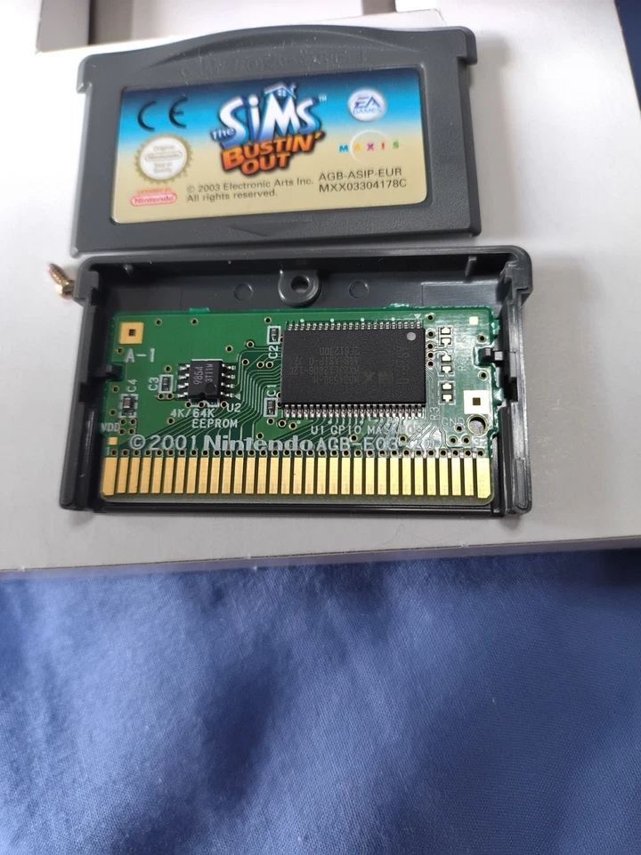The Sim Bustin Out GBA TESTED + WORKING - Box, Manual Included Amazing Condition - Image 3 of 4