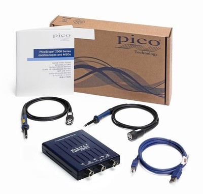 PicoScope 2204A Oscilloscope 2 Channels 10 MHz Bandwidth, 100 MS/s Sampling R...