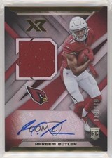 2019 Panini XR Rookie Swatch Auto 74/199 Hakeem Butler #RSA-26 Auto 4h5