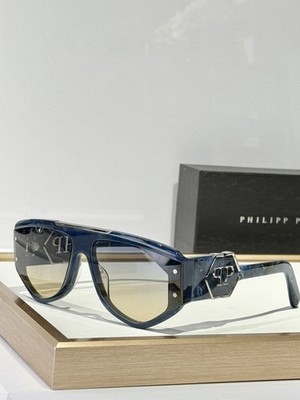PHILIPP PLEIN EGO Luxury Blue Sunglasses men PP093M Size 60-16-145 Eyewear men