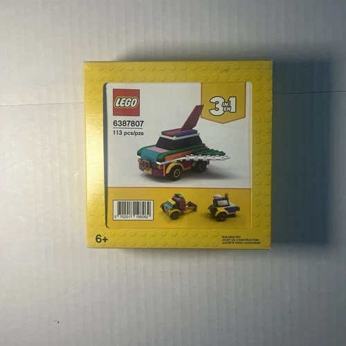 Lego VIP Promotional 6387807 Rebuildable Flying Car 2021 NEW Sealed 3 in 1 Set