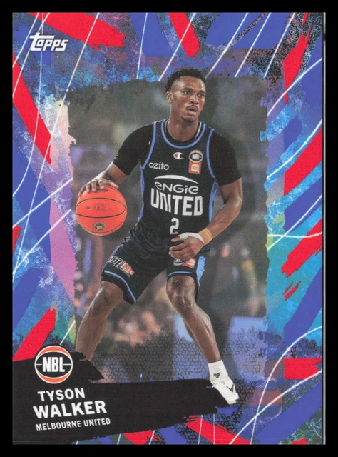 2025-26 Topps NBL #49 Tyson Walker Melbourne United Basketball Card