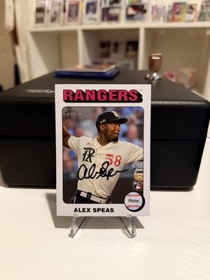 2024 Topps Heritage - Rookies Alex Speas #274 White Border (RC)