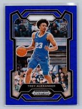 2024 Panini Prizm Draft Picks Trey Alexander Prizms Blue Wave #/249 #85