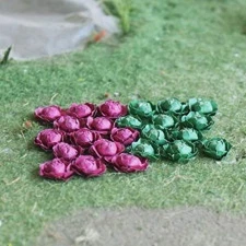 MP Scenery Products 70110 - O Scale - Cabbages 1/2" Width, 18/pk