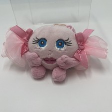 Whiffer Sniffers Pink Bubbles Scented Plush backpack Clip Rare