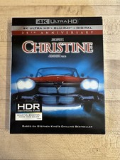 Christine 4K W/Slip Cover New Sealed 35th Anniversary