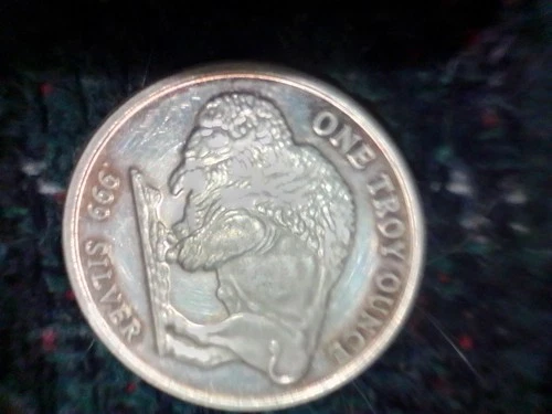 1 oz Buffalo Silver Round .999 fine Silver Bullion 1 Troy Ounce