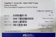 APPLIED BIOSYSTEMS 4413256 TaqMan Array Fast Plates (10 µL reaction)