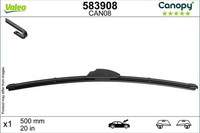 Valeo Scheibenwischer Wischblatt WischerbläTter Canopy Upgrade Beifahrerseitig