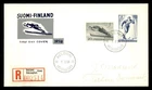Mayfairstamps Finland FDC 1958 Skiing Combo Reg Helsinki First Day Cover aaz_277