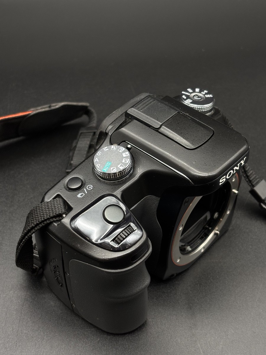 Buy Sony Alpha a100 10.2MP Digital SLR Camera - Black (Body Only