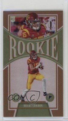 2022 Panini Legacy Bronze 38/75 Drake London #8 RC rf2