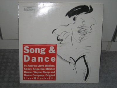 Doppel-LP Andrew Lloyd Webber/Angelika Milster ''Song & Dance'' Musical!
