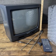 Vintage 13 crt tv - Admiral With Remote Anten Model No. jsj 12234 Retro Game