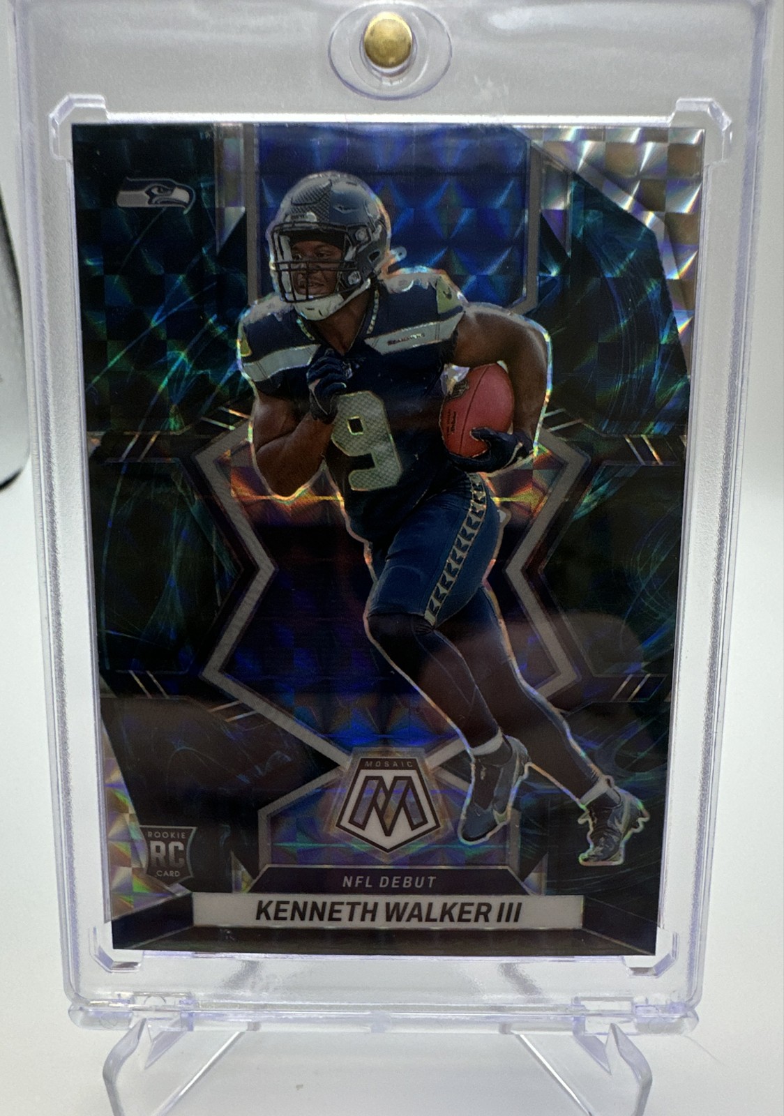 Kenneth Walker III 2022 Mosaic #284 NFL Debut - Genesis /(SSP