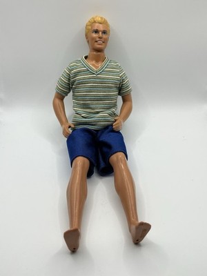 1968 Vintage Malibu KEN DOLL Molded Blonde Hair 12''Collectible Barbie Character