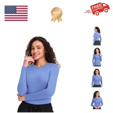 Scrub Undershirts Long Sleeve Women - Underscrub Comfort Tee