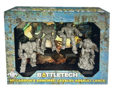  BattleTech: McCarrons Armored Cavalry Assault Lance - Brand New & Sealed