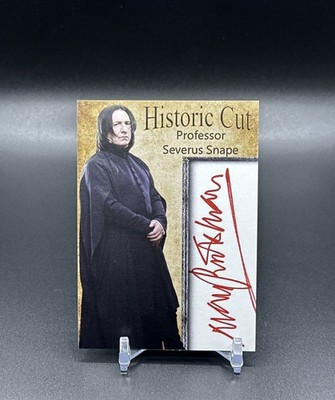 Severus Snape Sports Card - Harry Potter Movies