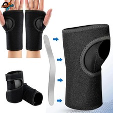 MuqiNush Carpal Tunnel Wrist Braces with Metal Splint for Women Men, Adjustable