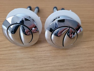 Roca DUAL Spültaster mit verstellbaren Gewindestangen CP AH0010500R