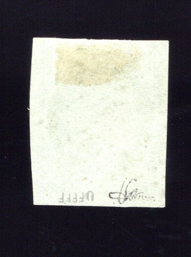 005++ TIMBRE   FRANCAIS CERES NON DENTELE N° 2 OBLITERE  SIGNE - Photo 2/2