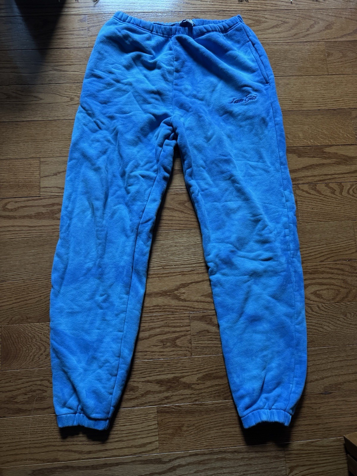 I.AM.GIA Blue Tie Dye Woman’s Sweatpants Size M Cotton Comfy Pants