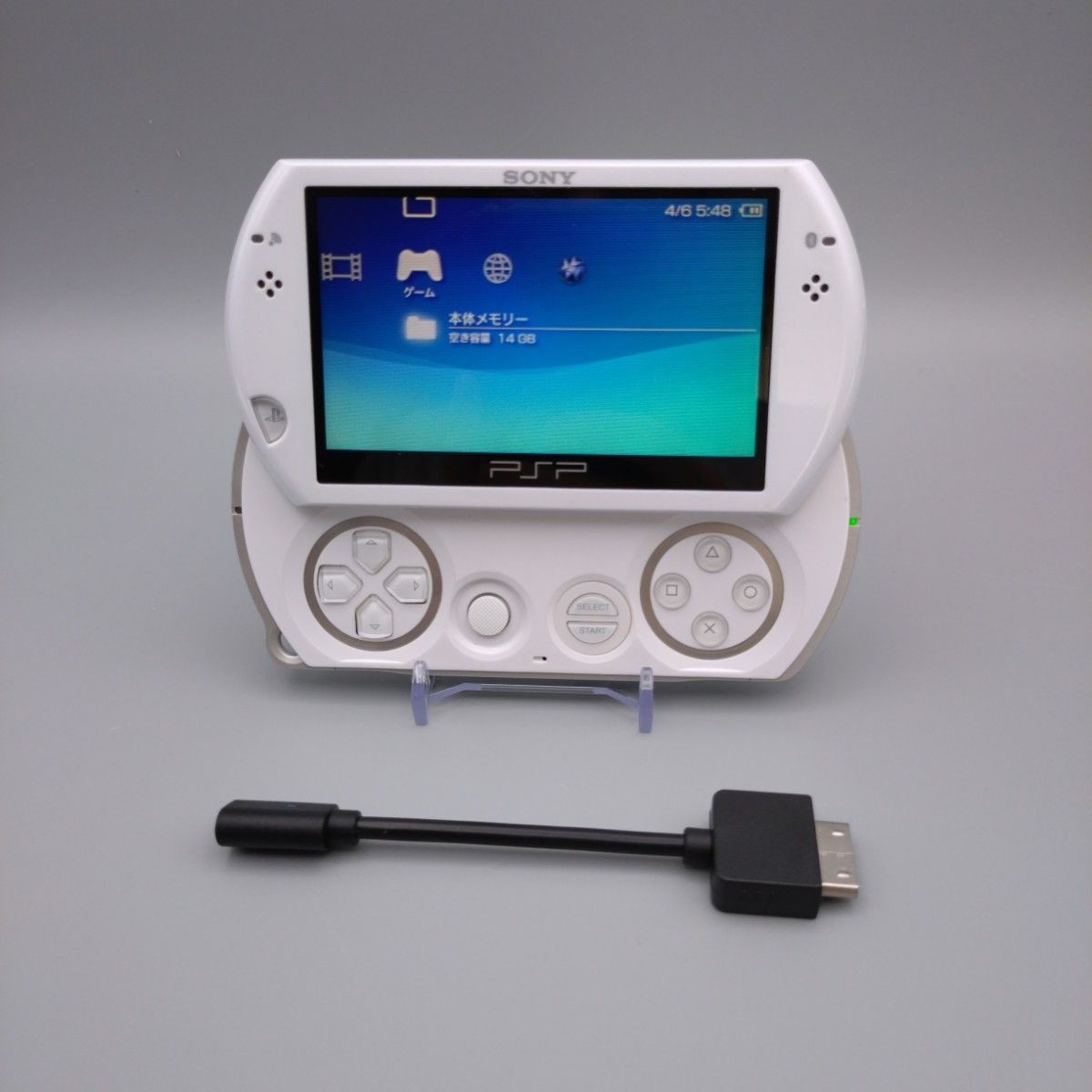 Sony PSP Go PlayStation Portable Go Piano White PSP-N1000 Console
