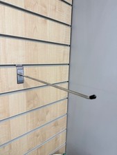 Slatwall arm rods hooks slat board prong shopfitting display 12"