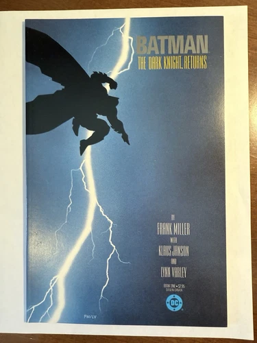 BATMAN: The Dark Knight Returns #1 Frank Miller DC 1st Print 1986