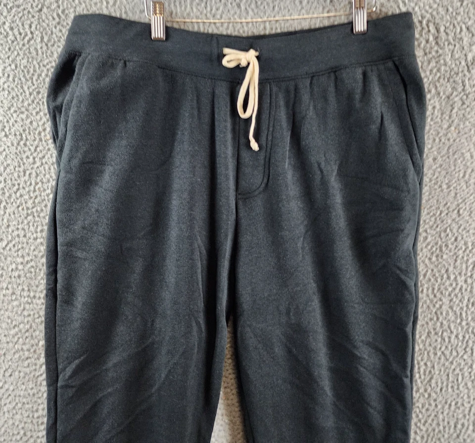 Pantalones de Dodgeball Alternative Apparel Eco-Fleece para hombre XL negro cintura elástica Foto 4 de 4